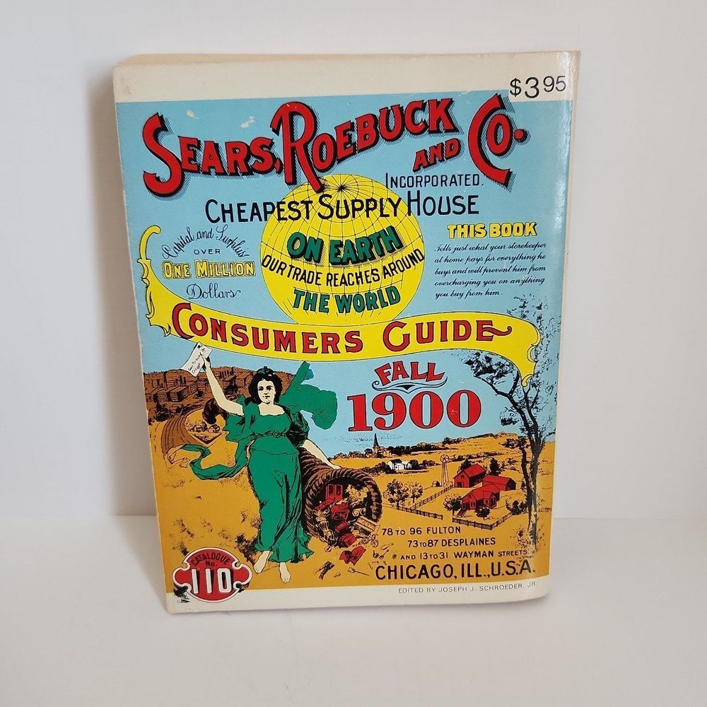 Vintage Fall 1900 Sears Roebuck and Co Consumers Guide Product Book - Picture 3 of 6